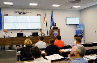 The Shipping Deputy Ministry in cooperation with the European Maritime Safety Administration (EMSA) organised, between 17 and 19 September 2019 at the Zenon Coordination Centre of the Joint Rescue and Coordination Centre (JRCC) in Larnaca, the “Stress Test” workshop.  
