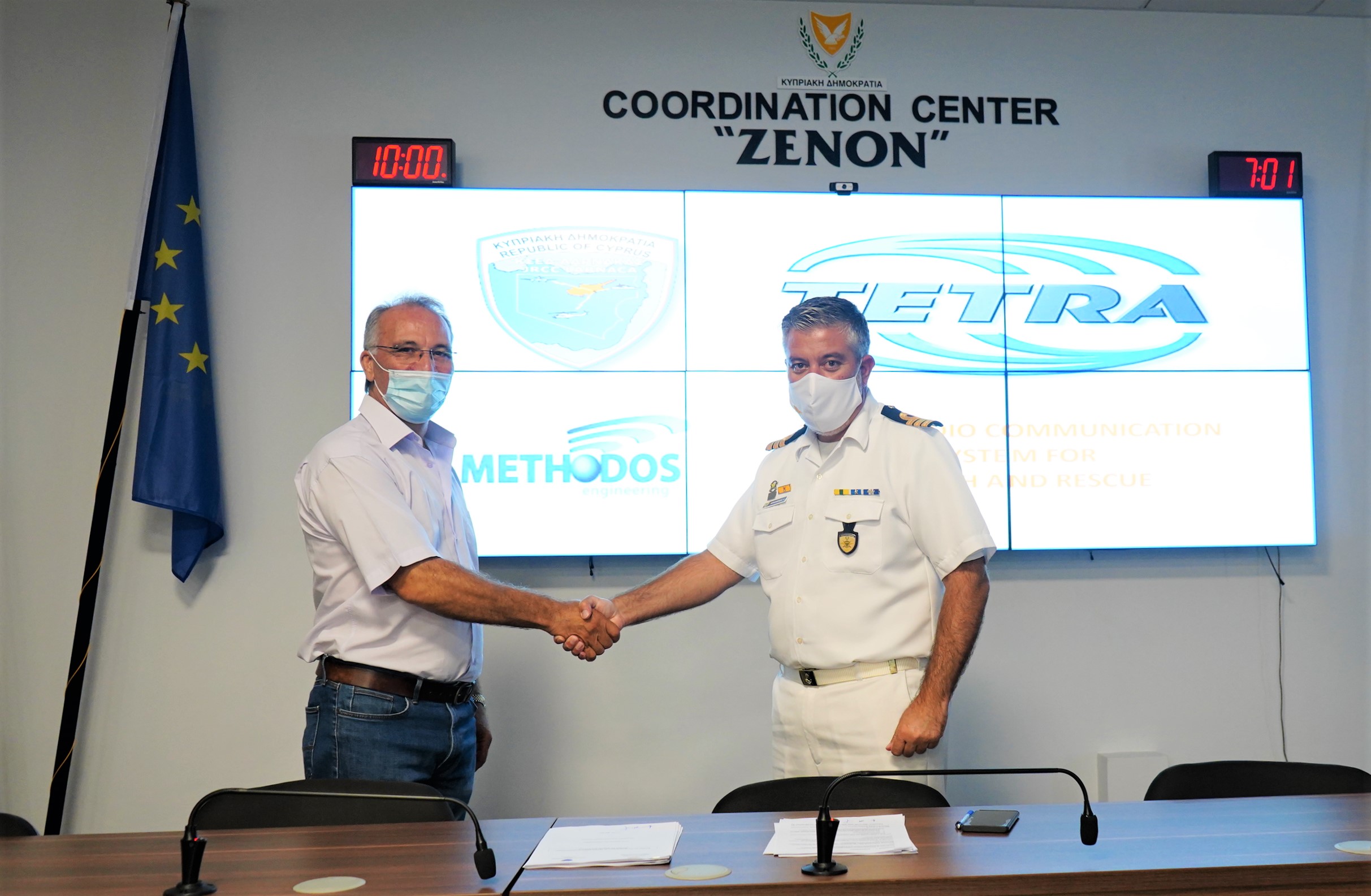 JRCC Larnaca signed an agreement with METHODOS ENGINEERING SRL