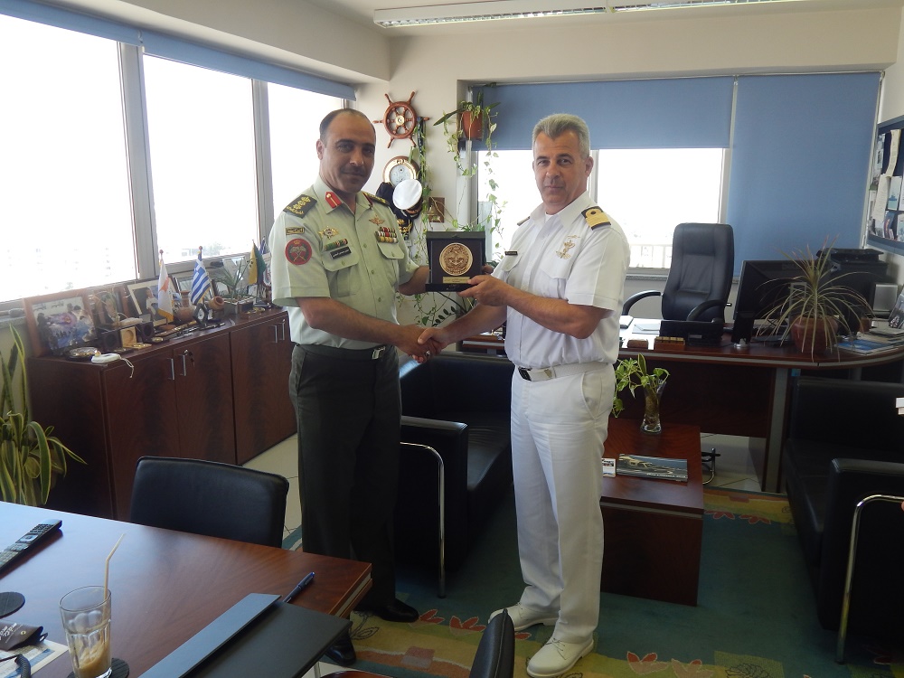 Delegation of the Hashemite Kingdom of Jordan Armed Forces at JRCC Larnaca’s