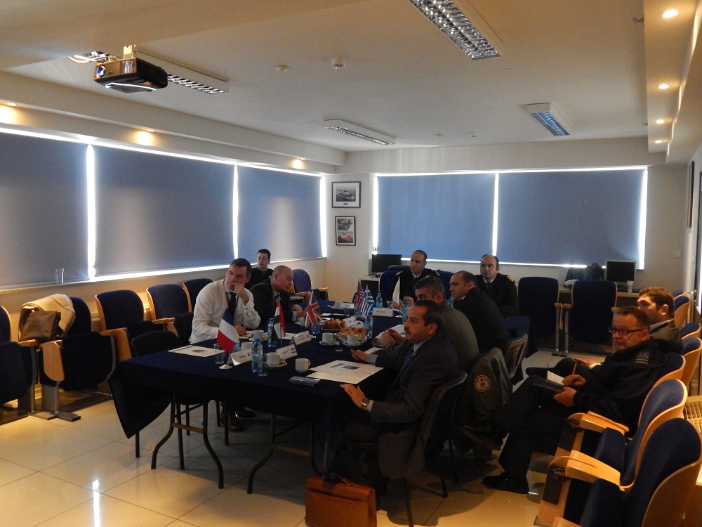 1st coordinating meeting of the 3rd Phase (SAR) of the Multinational Exercise «ARGONAUT - 2018» between the participating countries and the JRCC