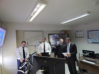 The Minister of Defence of the Republic of Cyprus, visits the JRCC Larnaca and the “ZENON” Coordination Centre