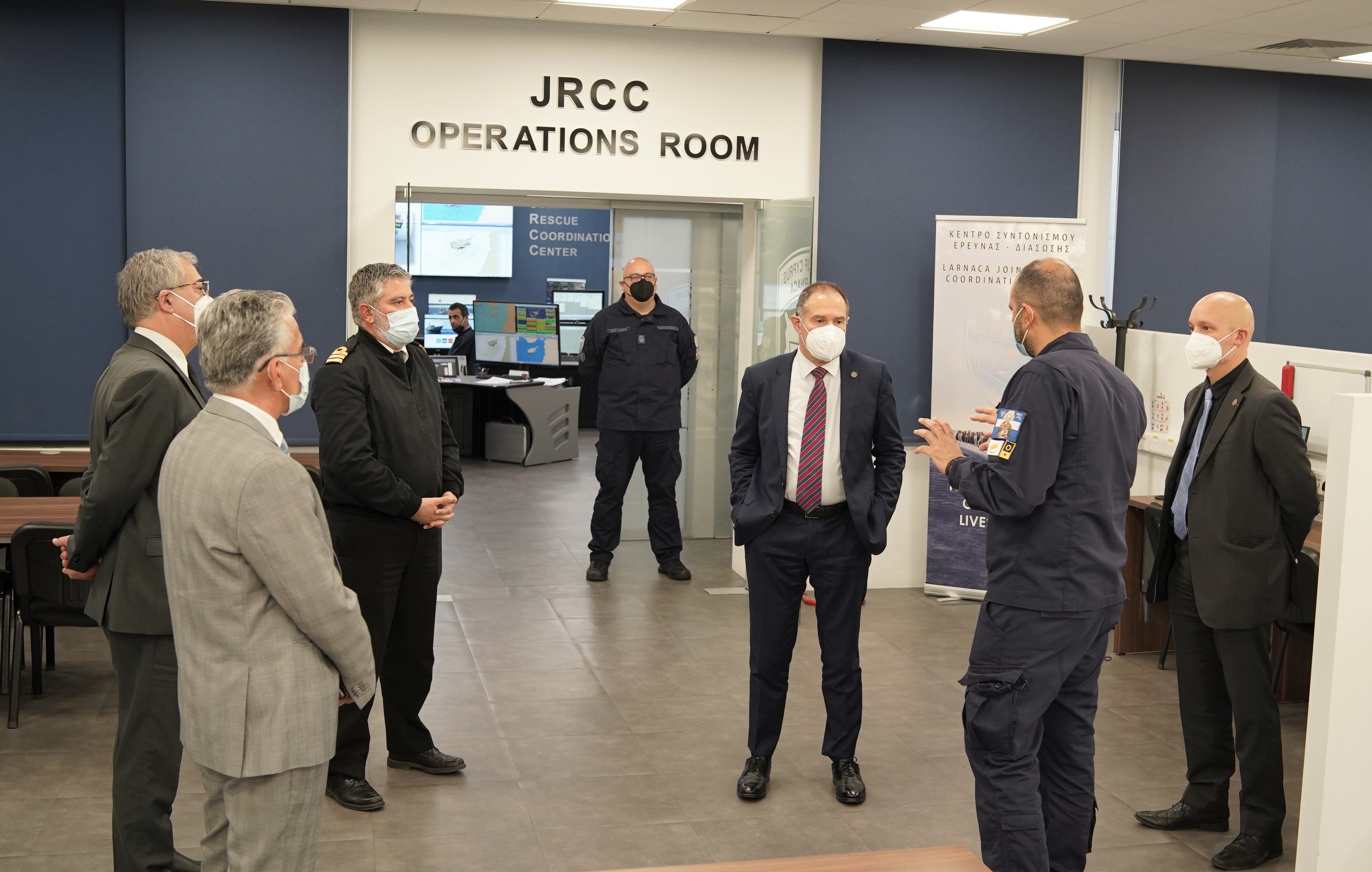 Visit of the Executive Director of the FRONTEX Agency to JRCC