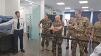 UK Joint Forces HQ Chief visits JRCC Larnaca