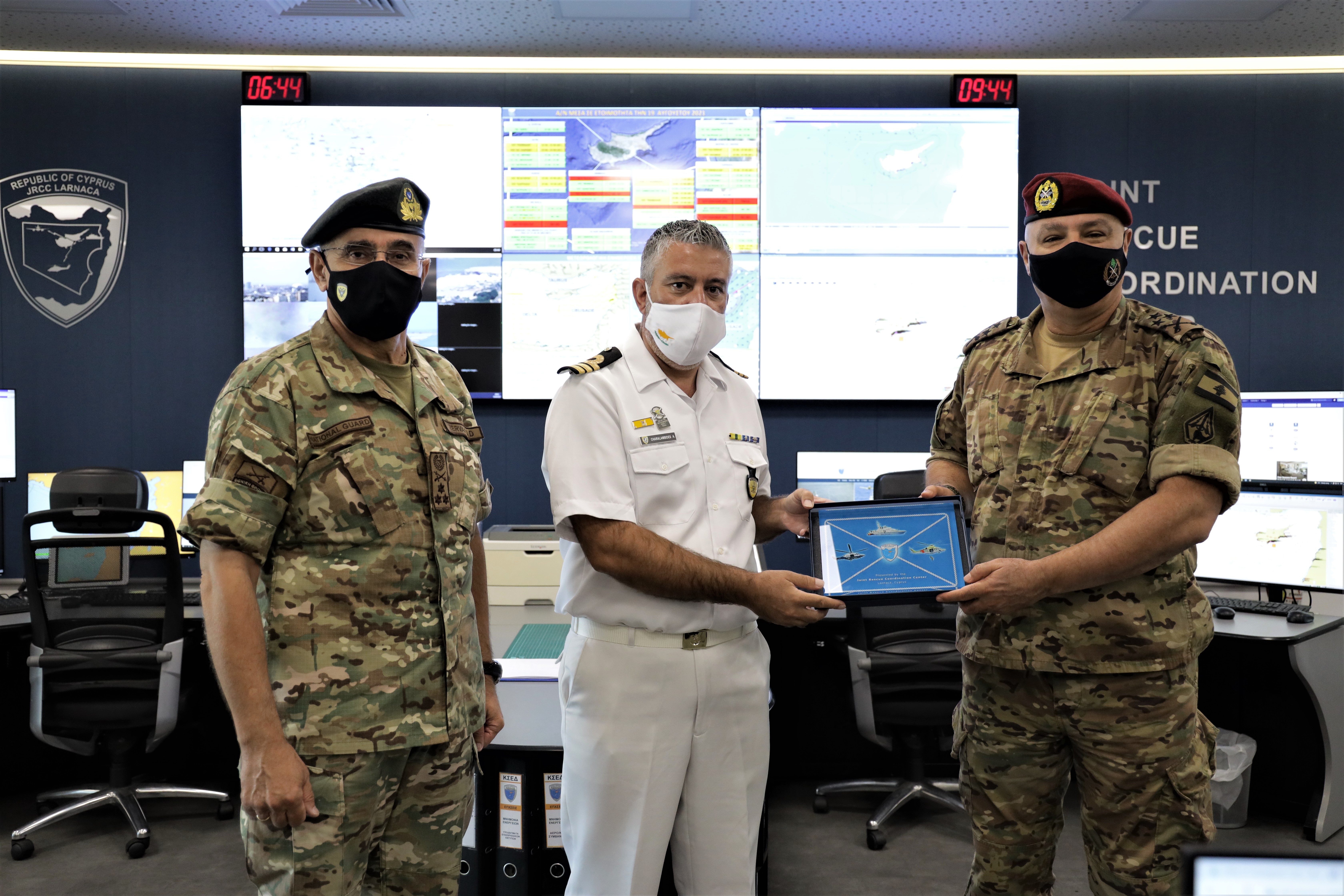 Visit of the Chief of the Lebanese Armed Forces to JRCC 
