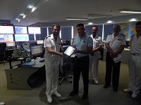 Informative visit of delegation of the French Warship “DUPUY DE LOME” to the JRCC