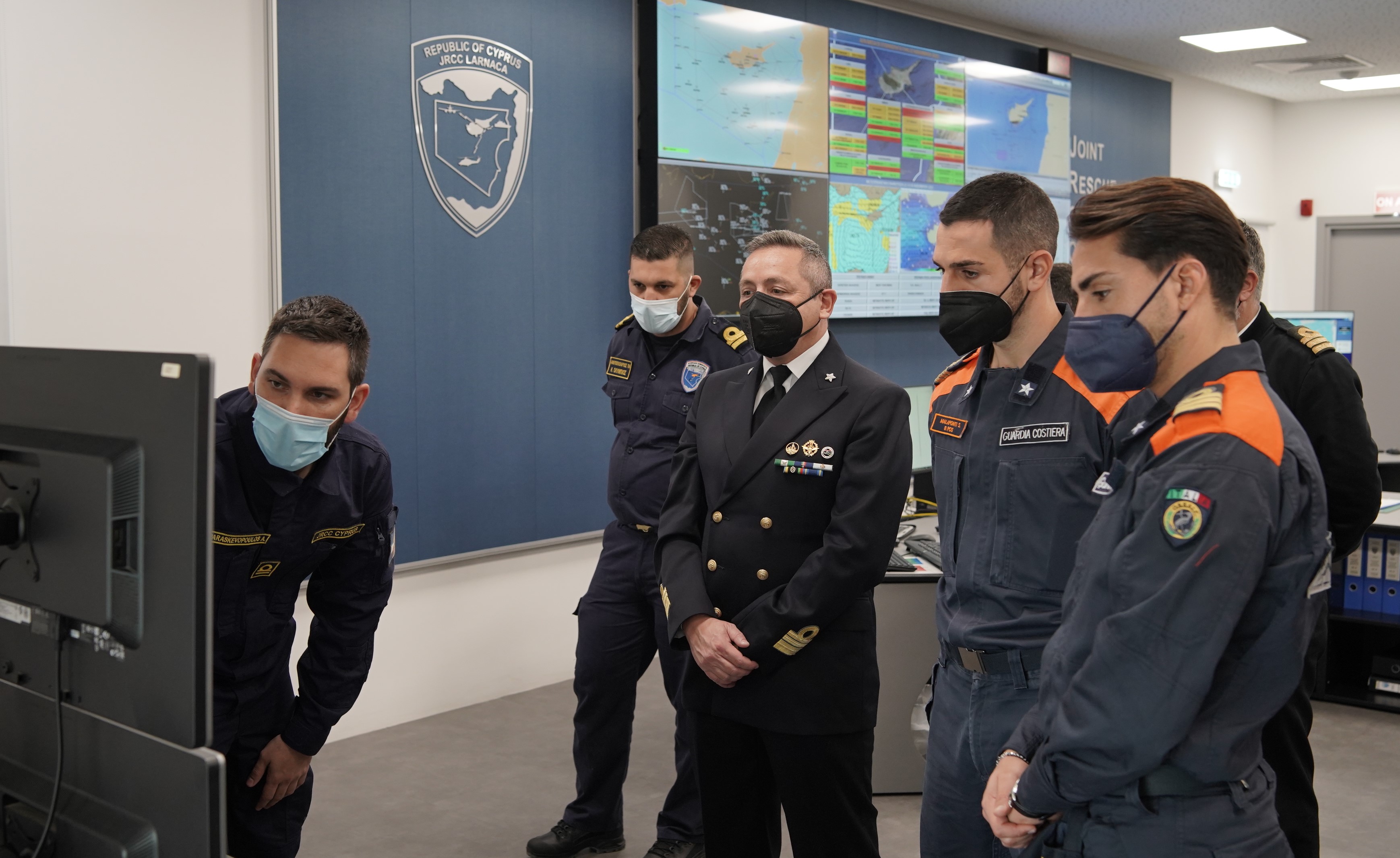 JRCC cooperation with the Italian Coast Guard