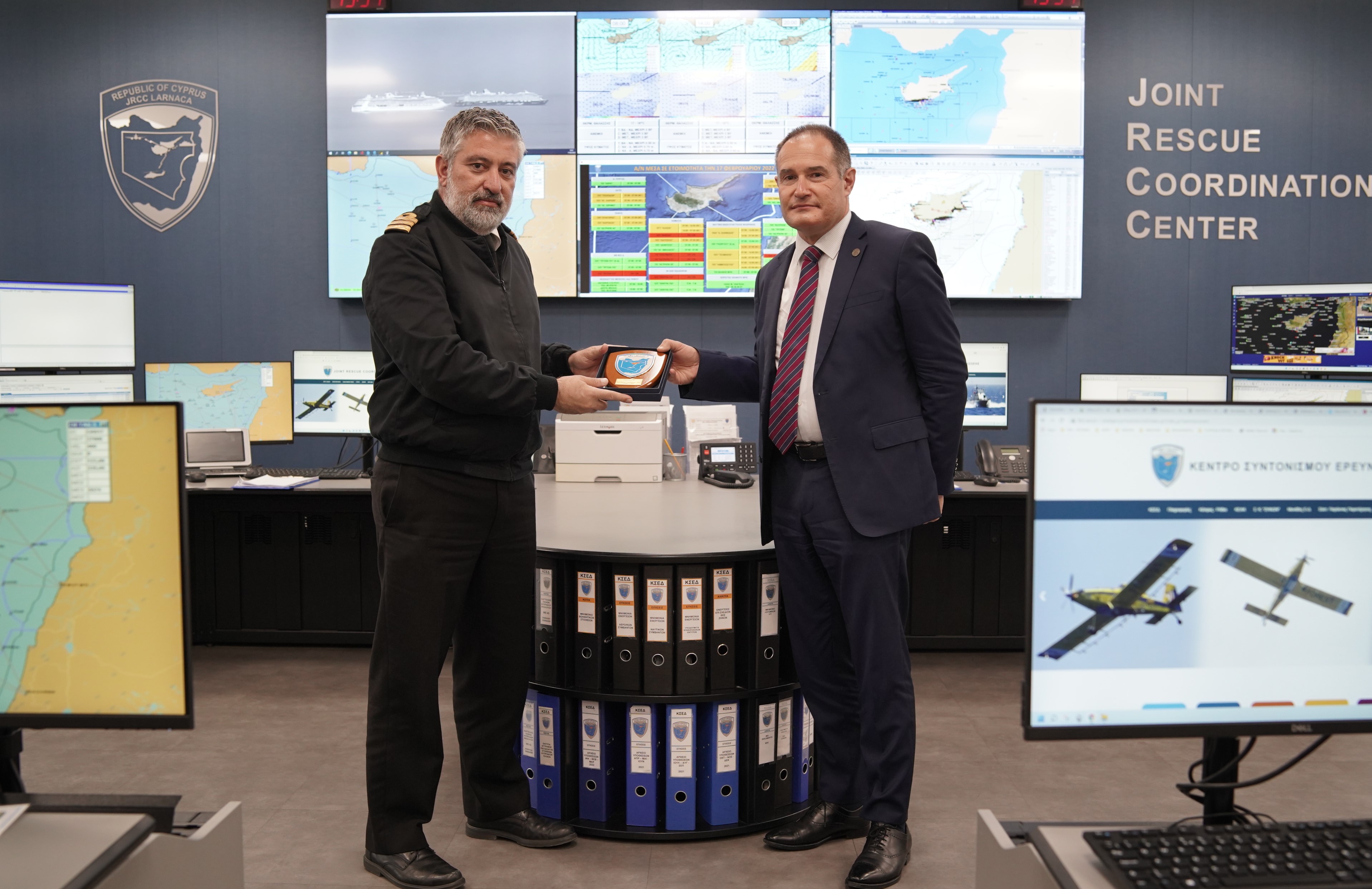 Visit of the Executive Director of the FRONTEX Agency to JRCC