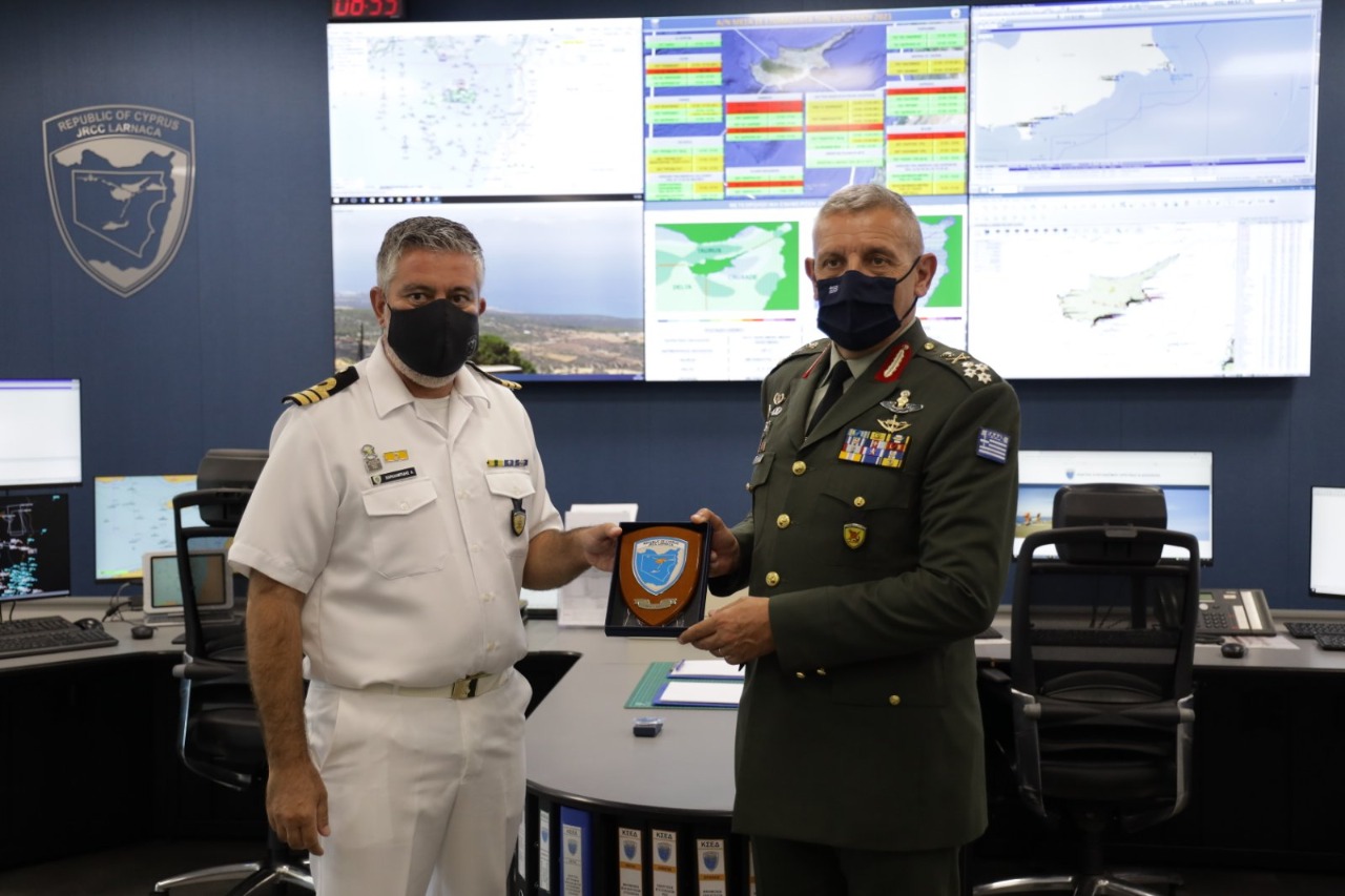 Visit of the Chief of the Hellenic National Defence General Staff at JRCC