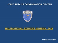 Multinational Exercise NEMESIS 2018 coordinating meeting between the organizing teams of the participating countries and the Cypriot agencies involved at “ZENON” Coordination Center