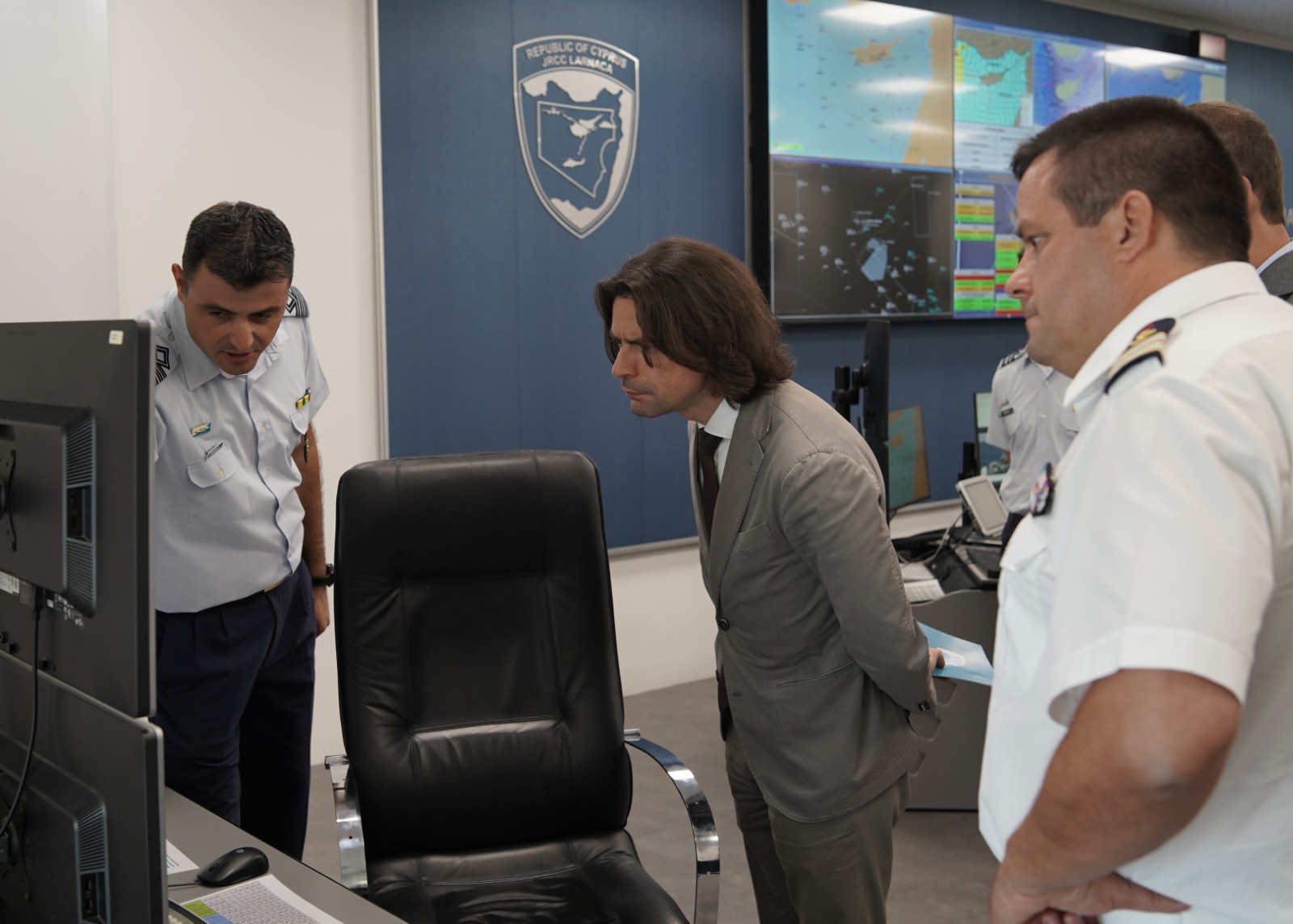 Visit of the Head of the Department of International Relations and Strategy of the French Ministry of Defence to JRCC 