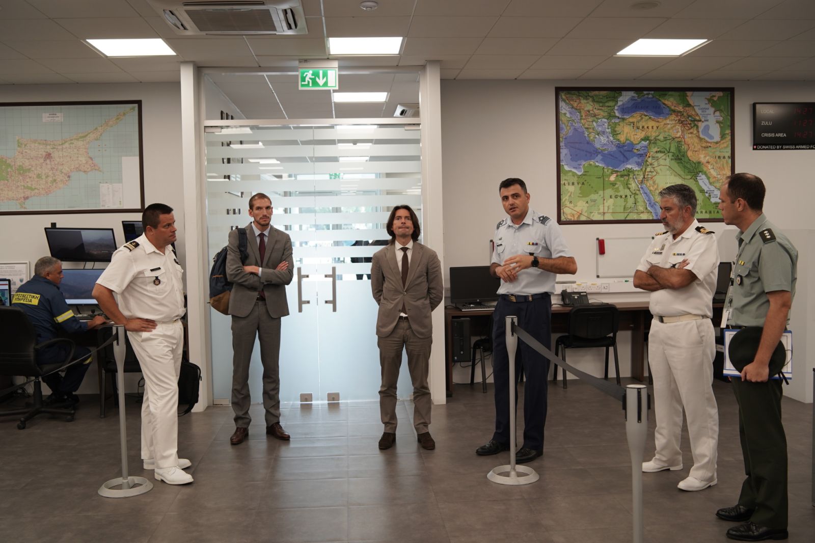 Visit of the Head of the Department of International Relations and Strategy of the French Ministry of Defence to JRCC 