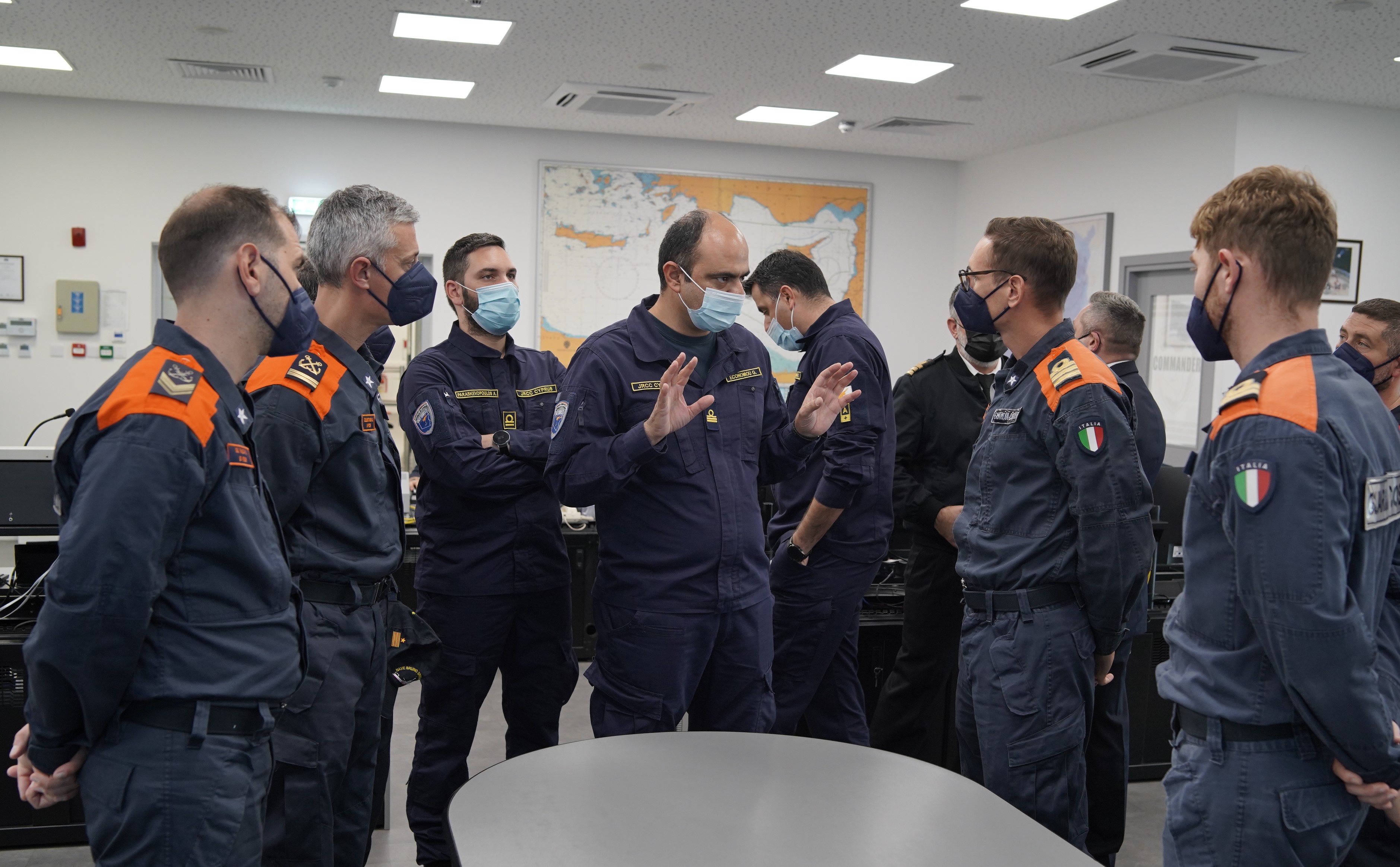 JRCC cooperation with the Italian Coast Guard