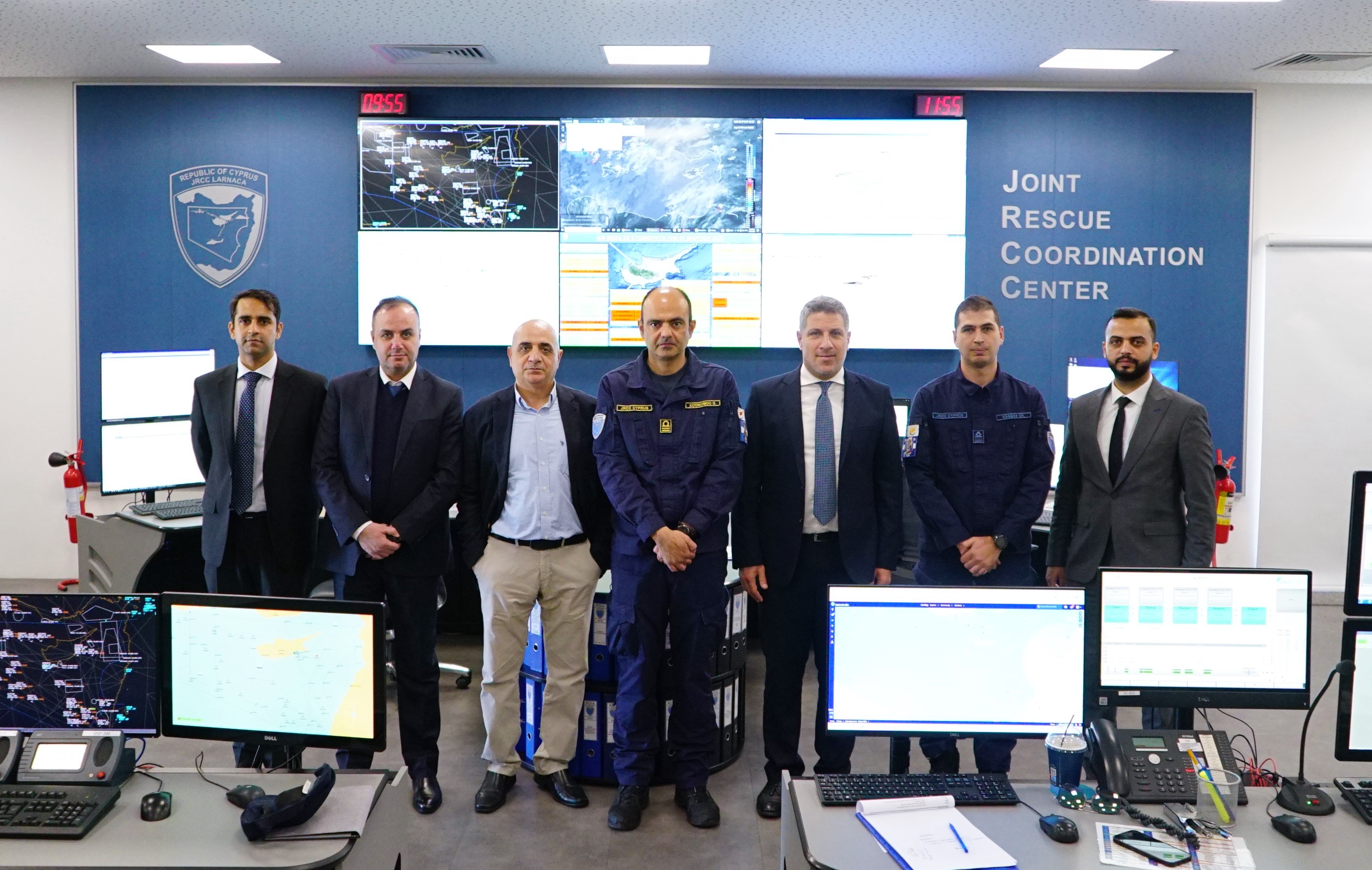 VISIT TO JRCC BY A DELEGATION OF LEBANESE OFFICERS AND OFFICIALS