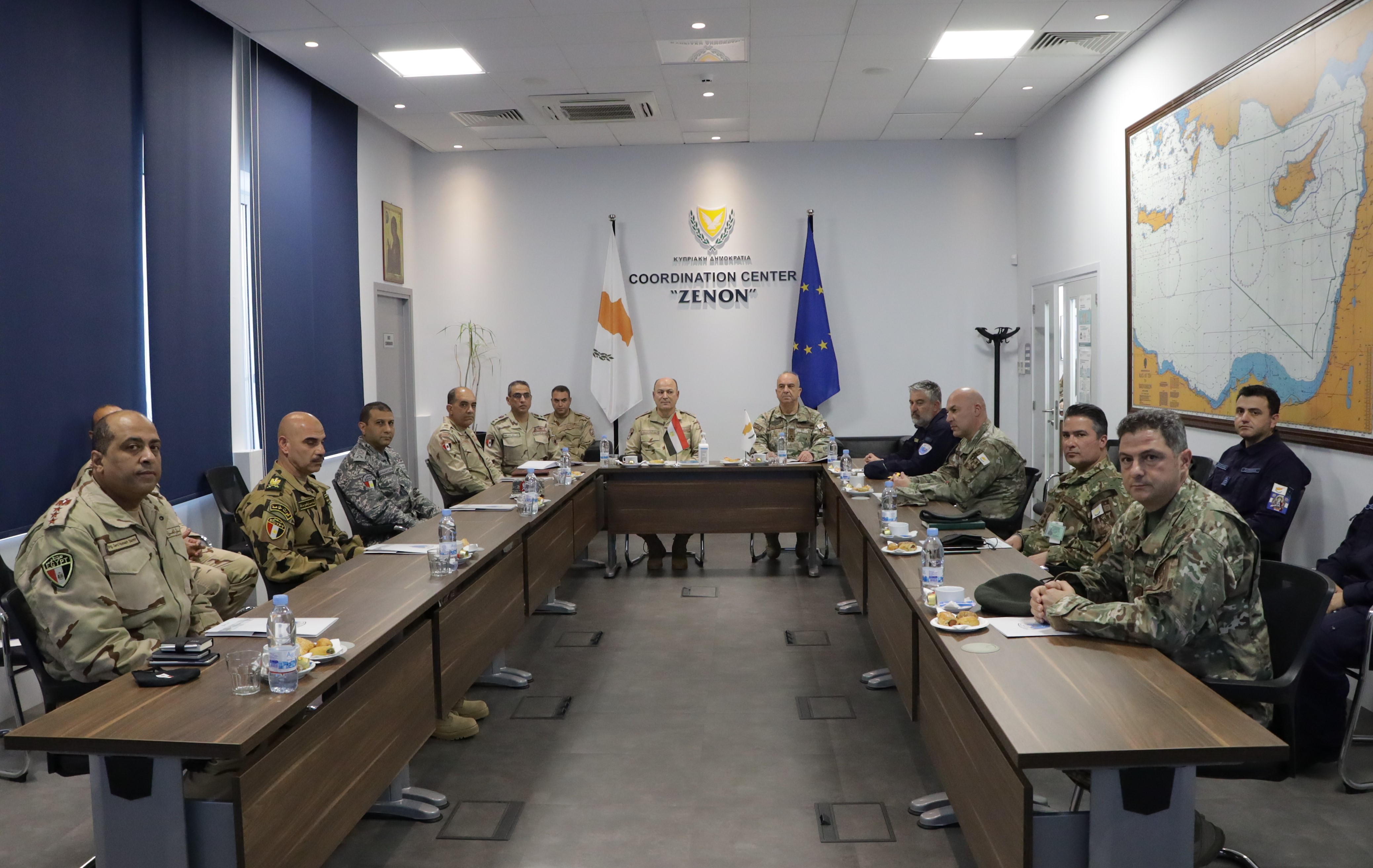 Visit of the Chief of the Armed Forces of the Arab Republic of Egypt to the JRCC